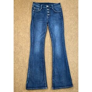 Classic Blue Wide-Leg Jeans